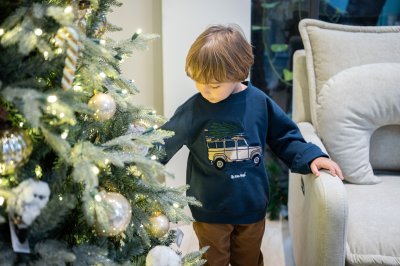 Truck & Tree Sweater