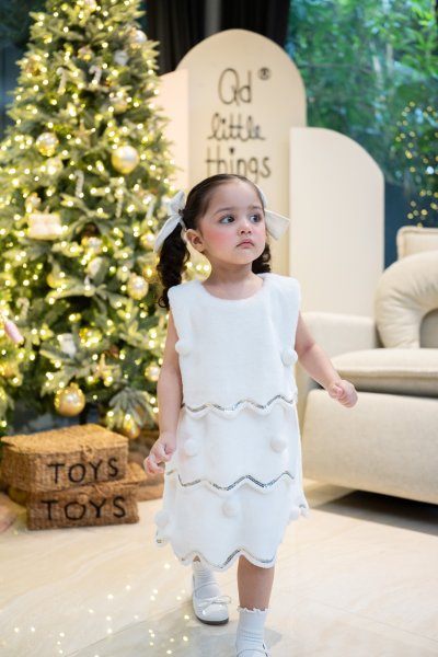 White Christmas Tree Dress