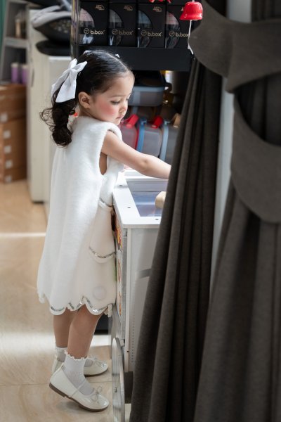 White Christmas Tree Dress