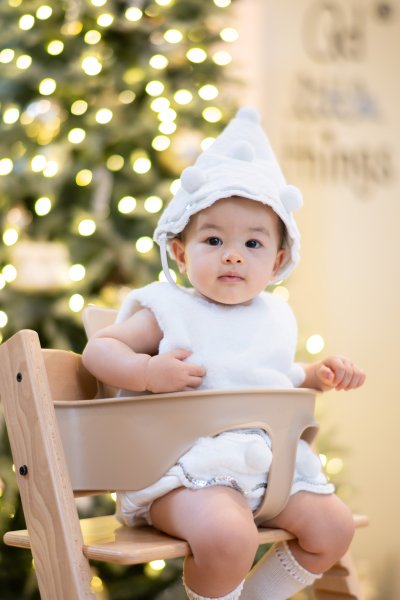 White Christmas Tree Dress