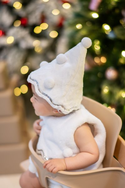 White Christmas Tree Dress