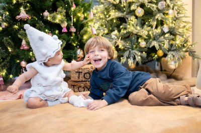 White Christmas Tree Dress