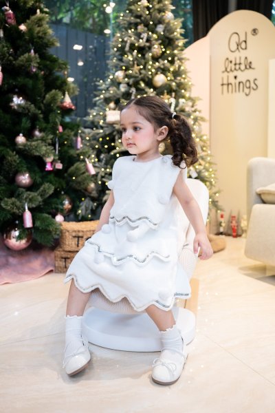 White Christmas Tree Dress