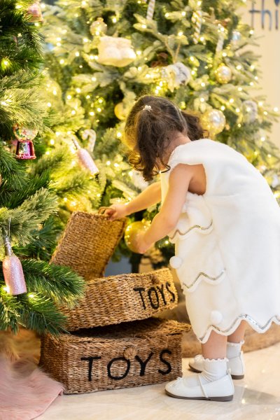 White Christmas Tree Dress