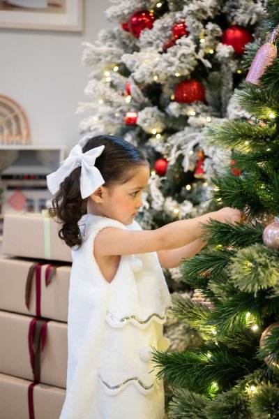 White Christmas Tree Dress