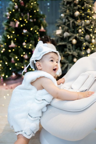 White Christmas Tree Dress