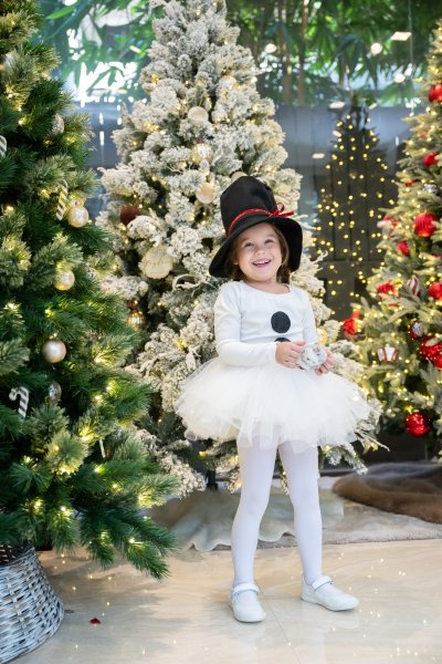 Qd Girl Snowman 3,690.-