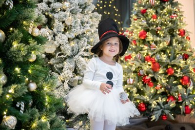 Qd Girl Snowman 3,690.-