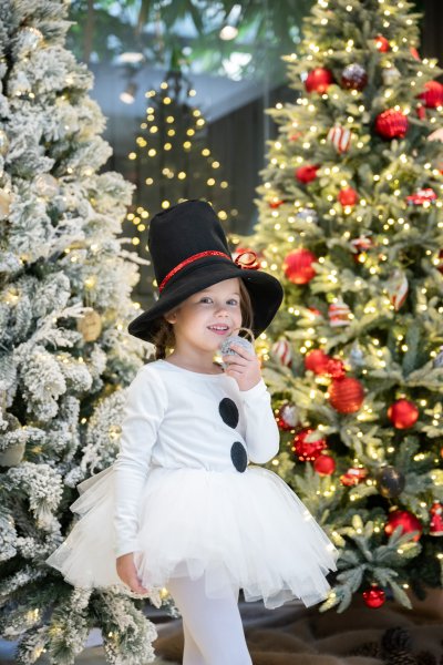 Qd Girl Snowman 3,690.-