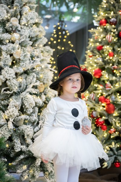 Qd Girl Snowman 3,690.-