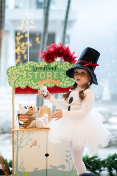 Qd Girl Snowman 3,690.-