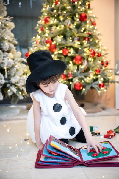 Qd Boy Snowman 3,490.-