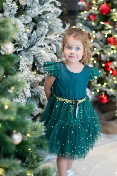 Qd Emerald Green Dress (available in some sizes) 2,690.-