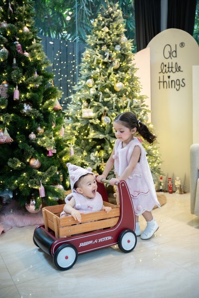 Pink Christmas Tree Dress