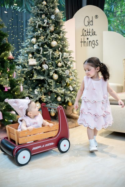 Pink Christmas Tree Dress