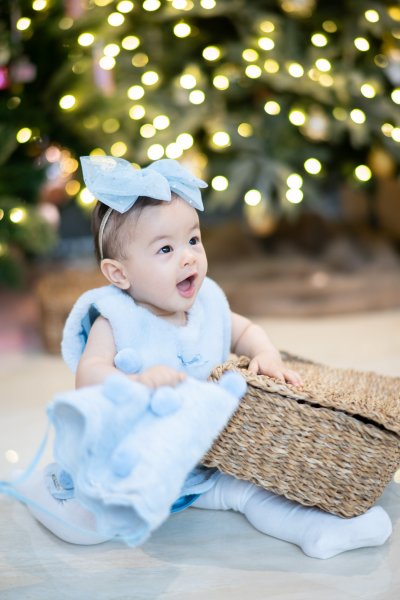 Blue Christmas Tree Dress