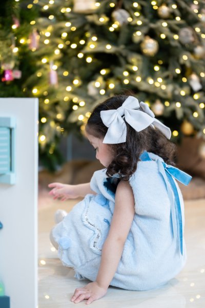 Blue Christmas Tree Dress