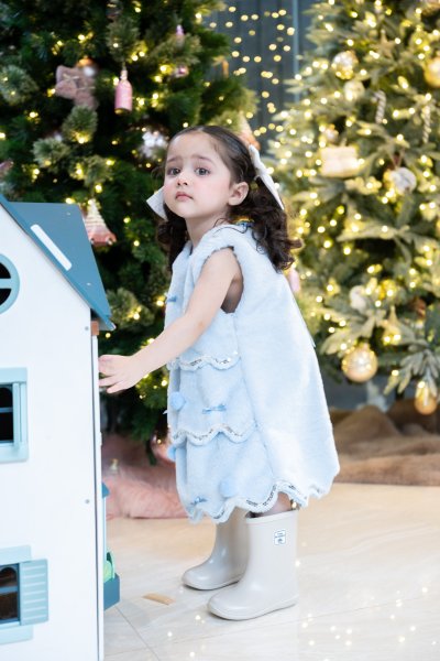 Blue Christmas Tree Dress