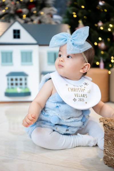 Personalized Christmas Bib