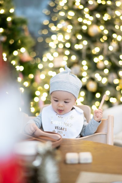 Personalized Christmas Bib