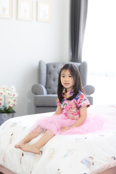 Qd Girls Qipao with Tutu 3,490.- (Pink)