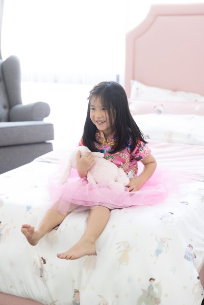 Qd Girls Qipao with Tutu 3,490.- (Pink)