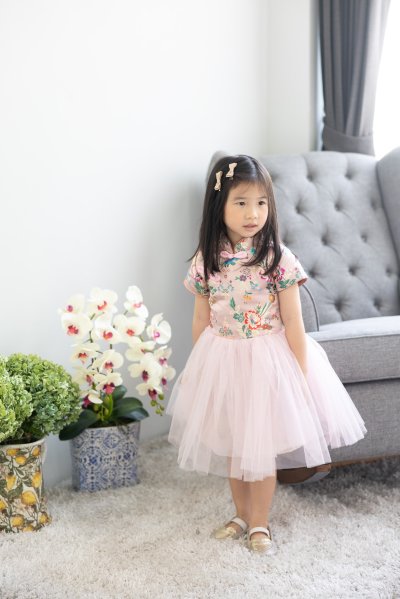 Qd Girls Qipao with Tutu 3,490.- (Nude)