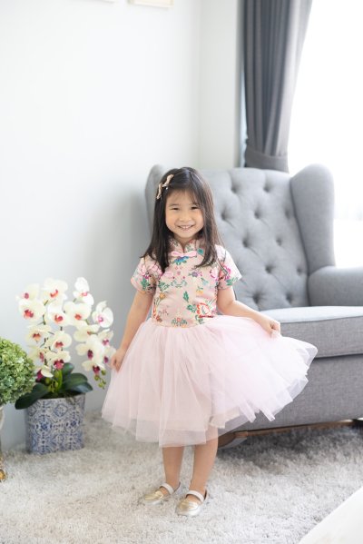 Qd Girls Qipao with Tutu 3,490.- (Nude)