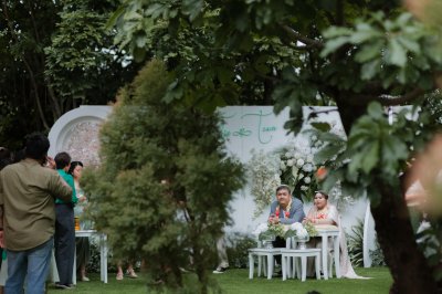 บรรยากาศงานวิวาห์ เรือนอรุณวรา เขาใหญ่