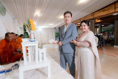 บรรยากาศงานวิวาห์ เรือนอรุณวรา เขาใหญ่