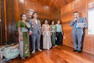 บรรยากาศงานวิวาห์ เรือนอรุณวรา เขาใหญ่