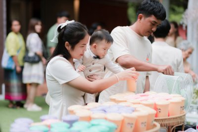บรรยากาศงานวิวาห์ เรือนอรุณวรา เขาใหญ่