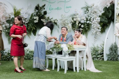 บรรยากาศงานวิวาห์ เรือนอรุณวรา เขาใหญ่