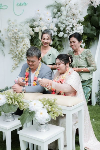 บรรยากาศงานวิวาห์ เรือนอรุณวรา เขาใหญ่