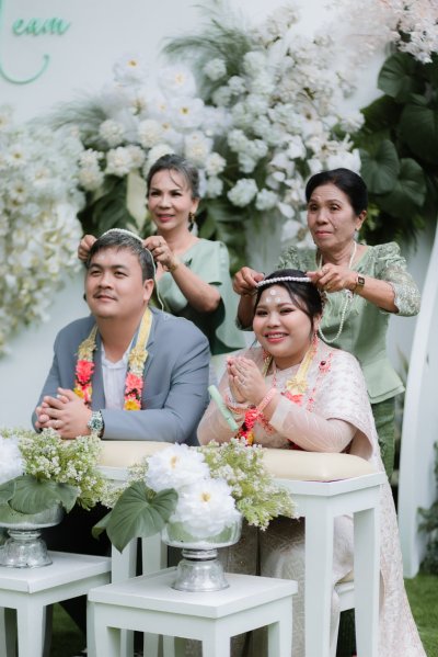 บรรยากาศงานวิวาห์ เรือนอรุณวรา เขาใหญ่
