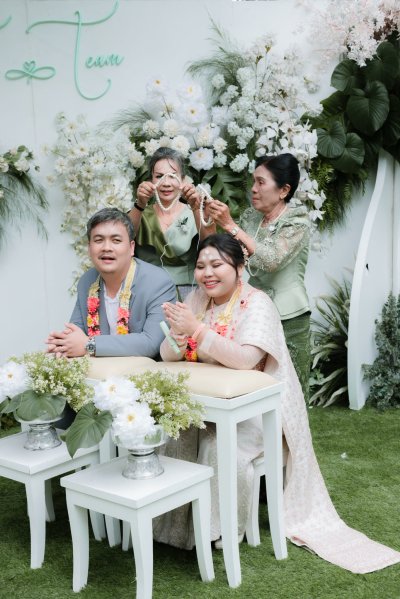 บรรยากาศงานวิวาห์ เรือนอรุณวรา เขาใหญ่
