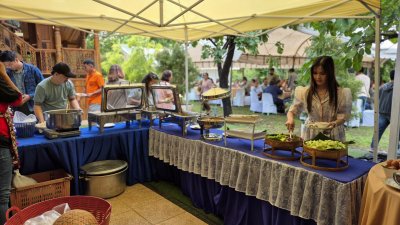 บรรยากาศงานวิวาห์ เรือนอรุณวรา เขาใหญ่
