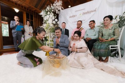 บรรยากาศงานวิวาห์ เรือนอรุณวรา เขาใหญ่