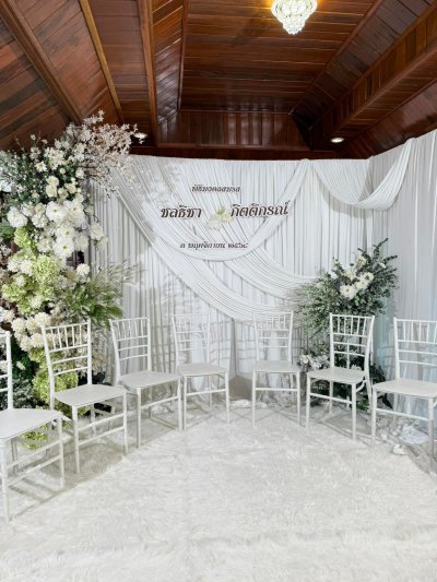 บรรยากาศงานวิวาห์ เรือนอรุณวรา เขาใหญ่