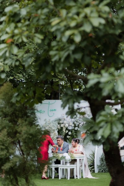 บรรยากาศงานวิวาห์ เรือนอรุณวรา เขาใหญ่