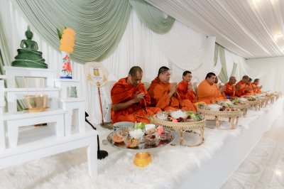 บรรยากาศงานวิวาห์ เรือนอรุณวรา เขาใหญ่