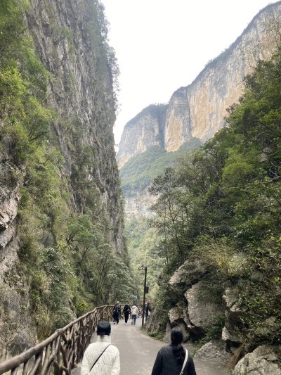 หุบเขารอยแยกอู่หลิงซาน, ฉงชิ่ง ประเทศจีน