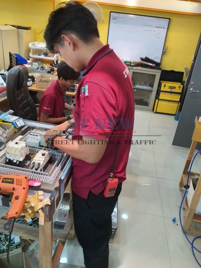 งาน Wiring ตู้ควบคุม