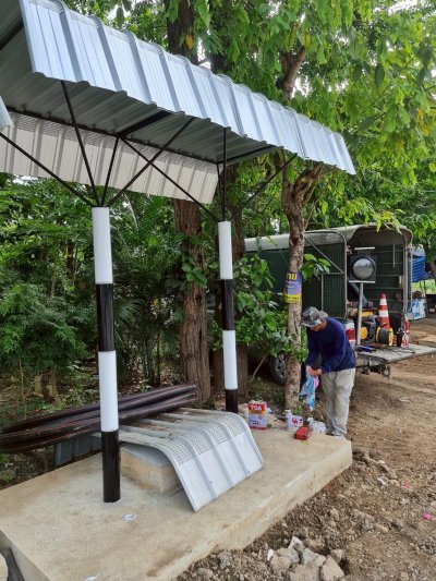 งานติดตั้งสัญญาณไฟจราจร จ.นครปฐม