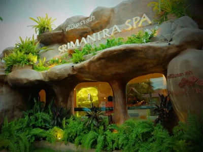 Beautiful cave-style wellness destination at Srimantra Spa Chiang Mai