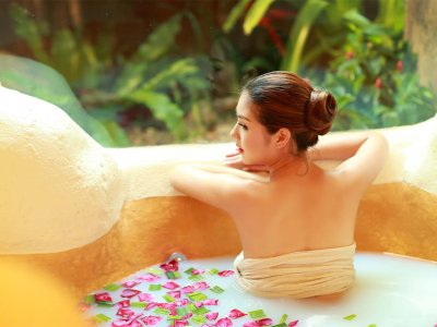 Spa Massage Chiang Mai Milky bath