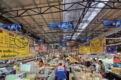 สื่อโฆษณาตลาดสด HangingBannerตลาด OOHตลาดสด MarketMediaThailand BrandAwareness ตลาดทั่วประเทศ