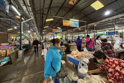 สื่อโฆษณาตลาดสด HangingBannerตลาด OOHตลาดสด MarketMediaThailand BrandAwareness ตลาดทั่วประเทศ