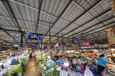 สื่อโฆษณาตลาดสด HangingBannerตลาด OOHตลาดสด MarketMediaThailand BrandAwareness ตลาดทั่วประเทศ