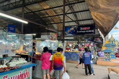 Hanging Banner ตลาดสด | Market OOH Media | Small Size Big Impact